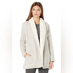 L.L. Bean Cream Sherpa-Lined Teddy Jacket